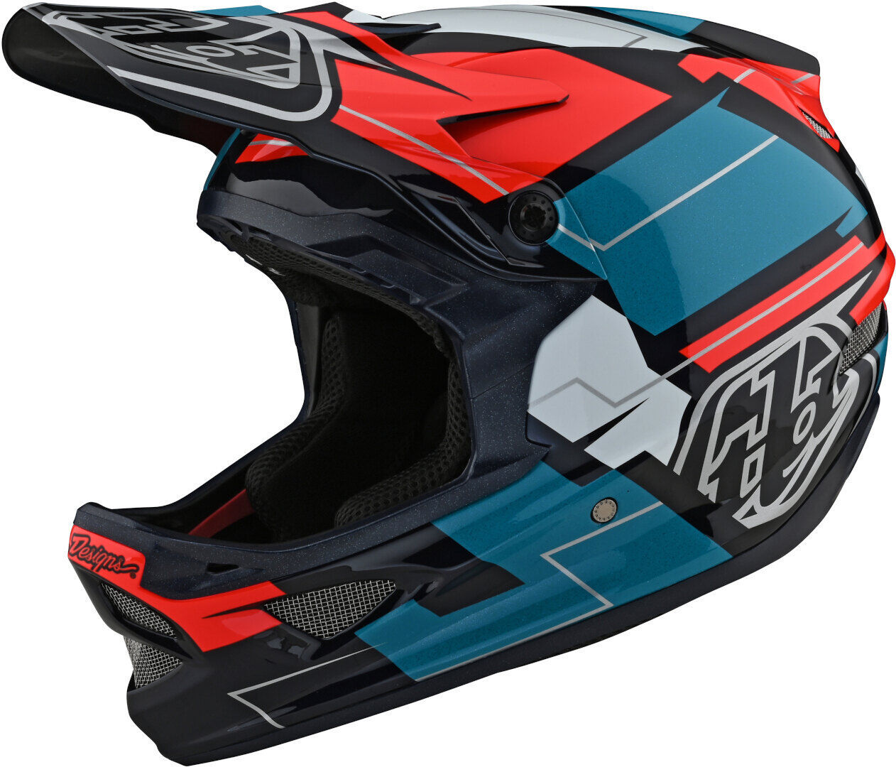 Troy Lee Designs D3 Fiberlite Vertigo Capacete downhill