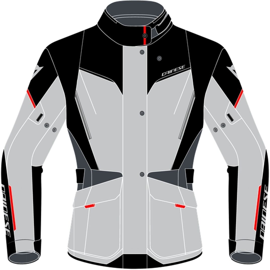 Dainese Tempest 3 D-Dry Jaqueta Têxtil de Motocicleta Feminina