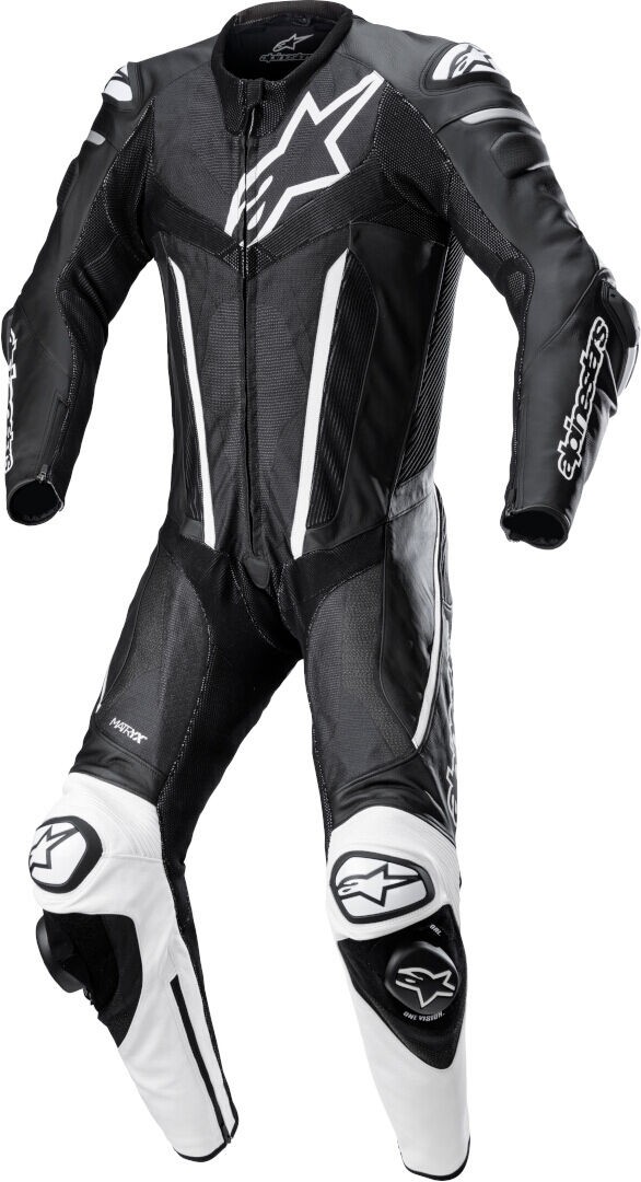 Alpinestars Fusion Terno de couro de uma peça motocicleta