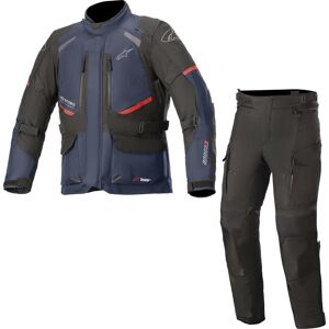 Alpinestars Andes DryStar v3 Motorcycle Jacket & Trousers Dark BlueBlack/Black Kit - UK/US 46-48"   EU 56 / 58   XXL - UK/US 32-34"   EU 48 / 50   M - Regular, UK/US 46-48"   EU 56 / 58   XXL  - UK/US 46-48"   EU 56 / 58   XXL