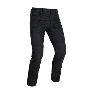 Oxford Originals Approved AAA Straight Mens Motorcycle Jeans - UK 34, Regular, Black, Black  - Black