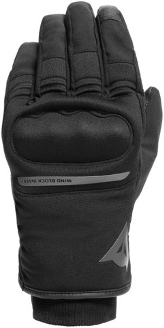 Photos - Motorcycle Gloves Dainese Avila Unisex D-Dry  Unisex Black Grey Size: Xs 18 