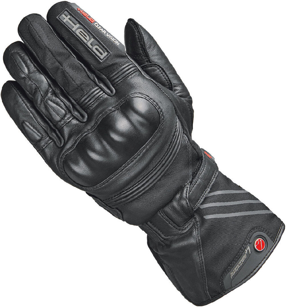 Photos - Motorcycle Gloves Held Twin Ii  Unisex Black Size: M L 0220430018 