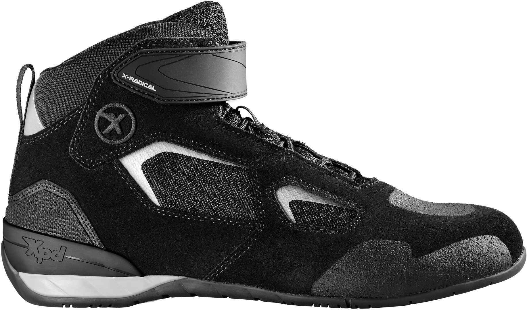 Photos - Motorcycle Boots Xpd X-Radical Motorcycle Shoes Unisex Black Grey Size: 41 s10101041