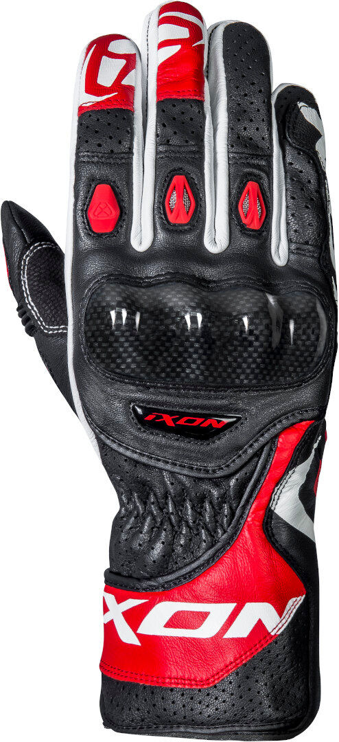 Photos - Motorcycle Gloves IXON Rs Circuit-R  Unisex Black Red Size: L 3002110431058 