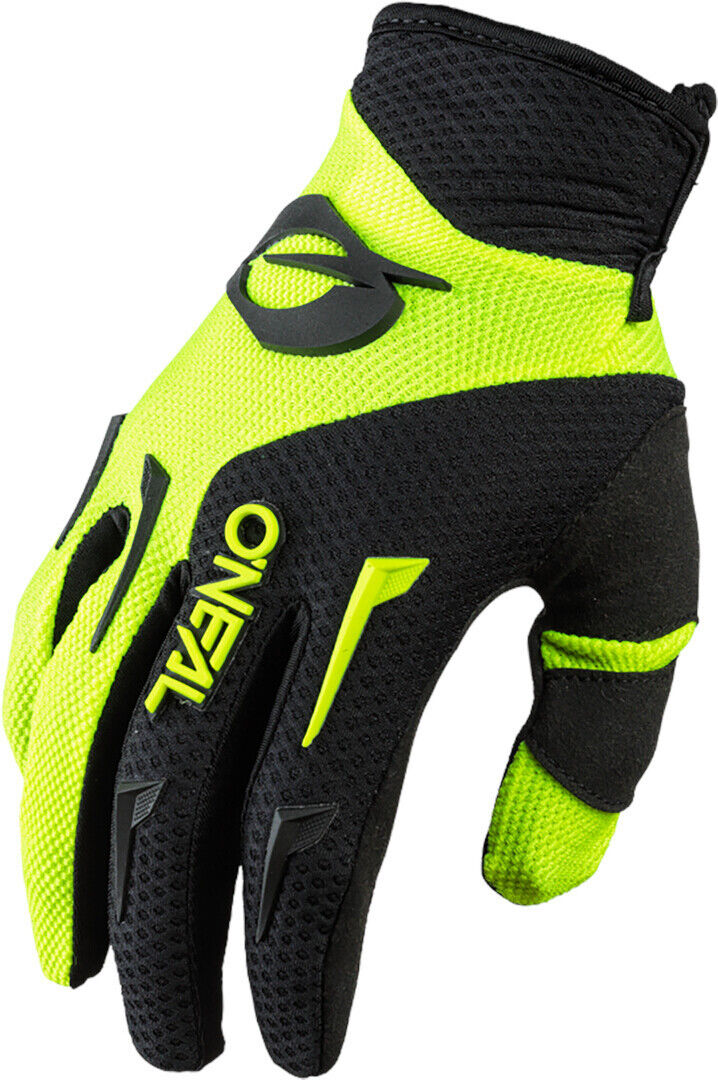 Photos - Motorcycle Gloves ONeal Element Unisex Black Yellow Size: M e031409 