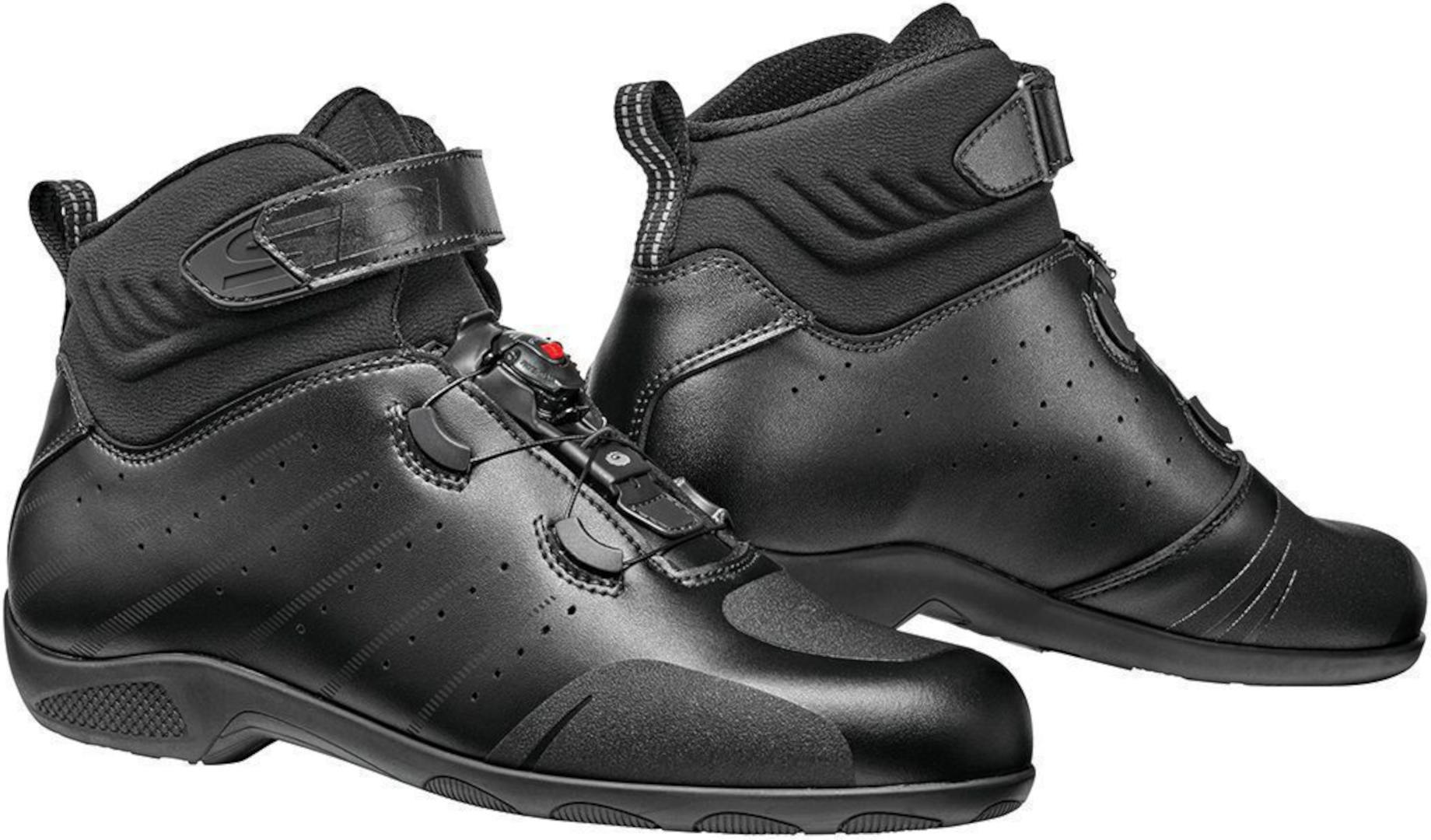 Photos - Motorcycle Boots SIDI Motolux Motorcycle Shoes Unisex Black Size: 46 5246746102 