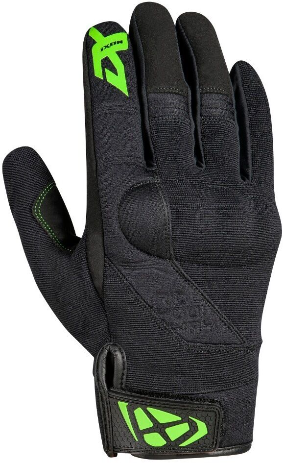 Photos - Motorcycle Gloves IXON Rs Delta  Unisex Black Green Size: S 3001010201061s 