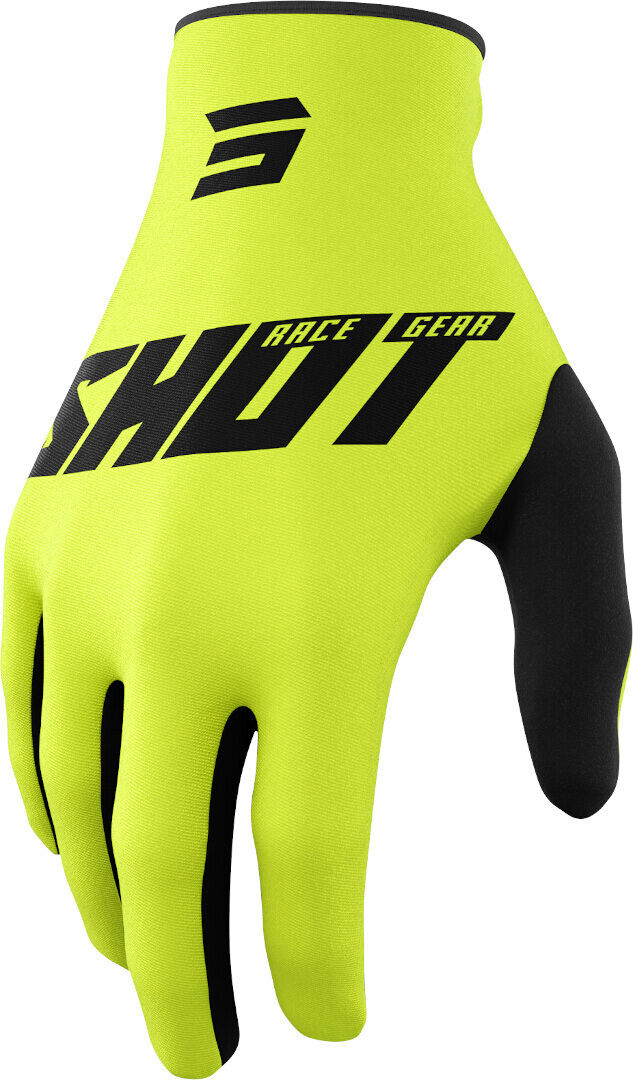 Photos - Motorcycle Gloves Shot Raw Burst Motocross Gloves Unisex Black Yellow Size: 2xl a0913d8a0311