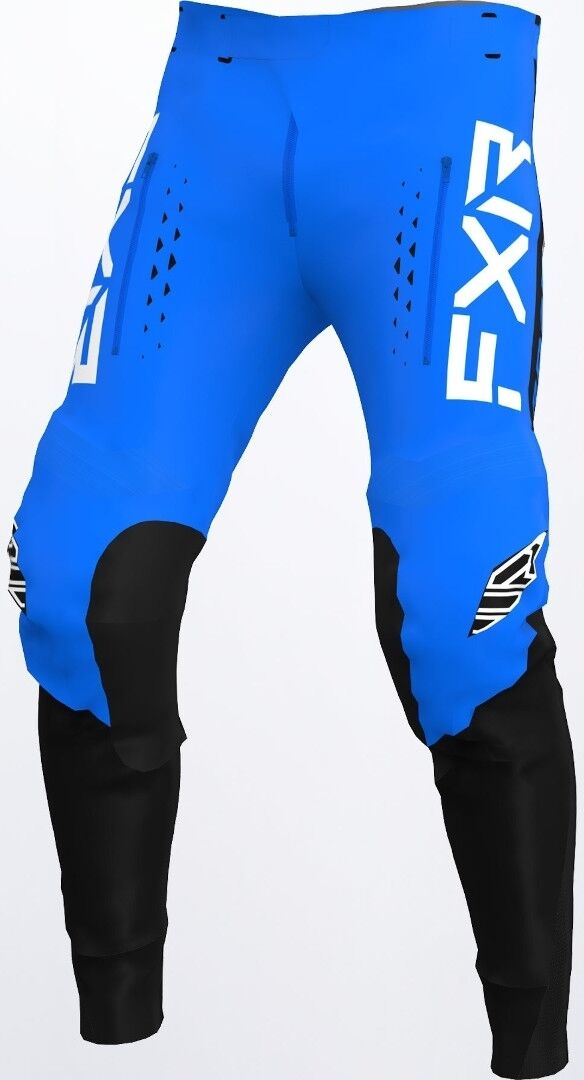 Photos - Motorcycle Clothing FXR Off-Road Racediv Motocross Pants Unisex Black Blue Size: 28 2233384010 