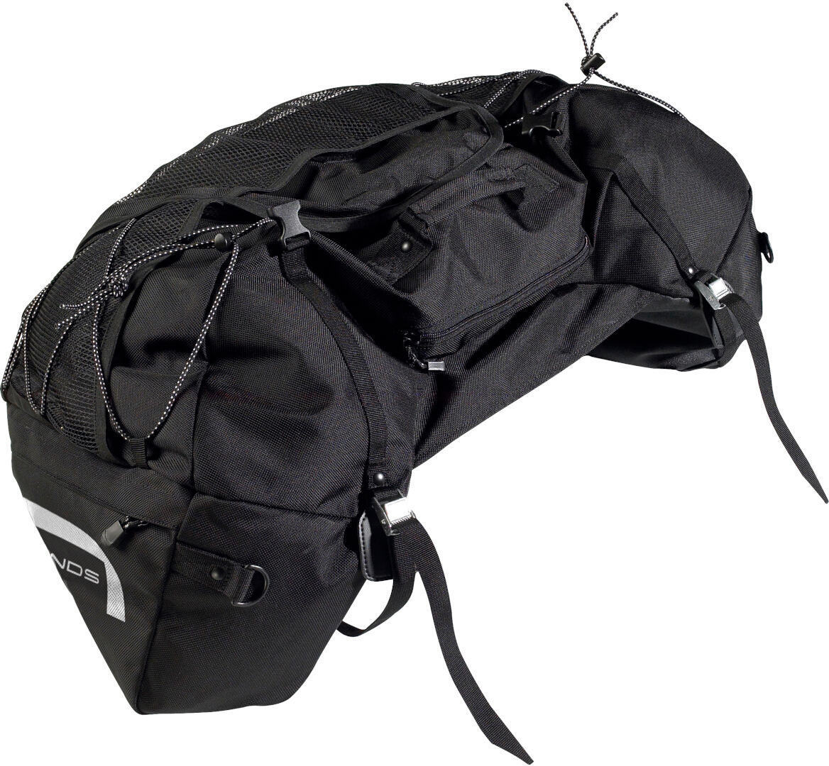 Photos - Motorcycle Luggage Lindstrands Tail Bag Unisex Black Size: One Size 72052020000