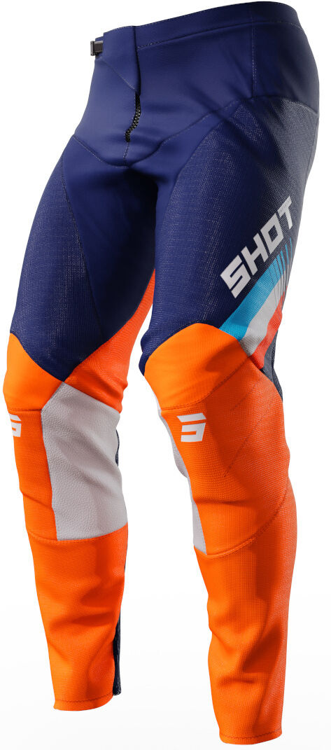 Photos - Motorcycle Clothing Shot Contact Tracer Motocross Pants Unisex Blue Orange Size: 42 a0811b2b04