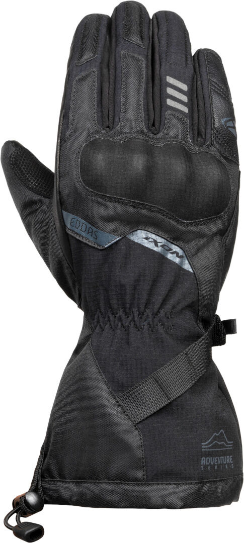 Photos - Motorcycle Gloves IXON Pro Eddas  Unisex Black Size: M 3001110741001m 