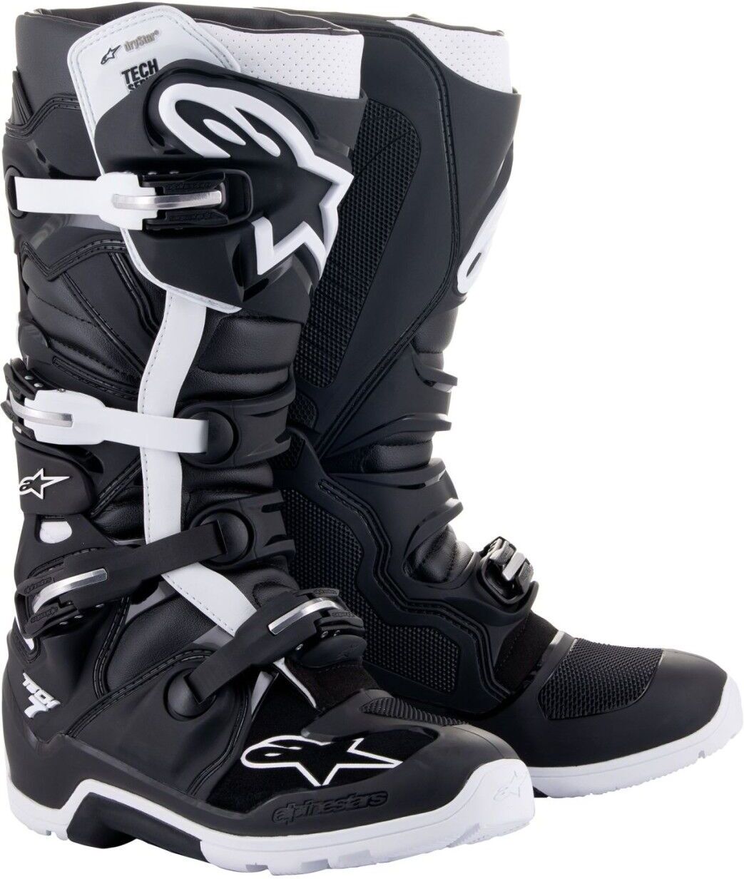 Alpinestars Tech 7 Enduro Drystar Black/White US 12