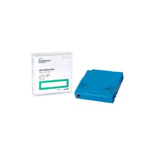 HPE - 20 x LTO Ultrium 9 - 18 TB / 45 TB - skrivemærkater, ikke-skræddersyet etiketteret - lyseblå - biblioteks pakke - for P/N: R7E99A, R7F00A, R7F01A, R7F02A