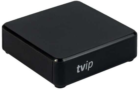 TVIP S-Box v.530 4K UHD IP Mediaplayer (H.265/H.264, MicroSD, HDMI, LAN, USB, schwarz)