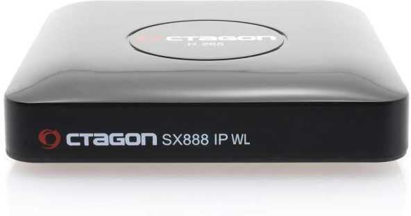 Octagon SX888 IP WL HEVC Full HD LAN USB H.265 TV IP m3u VOD Multimedia Box