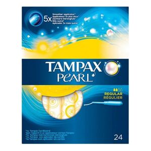 Pakke med tamponer Pearl Regular Tampax Tampax Pearl (24 uds) 24 uds