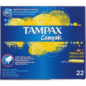 Tampax Compak Tamponer   Regular   22 Stk