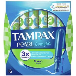 Tampax Pearl Compak Super   16 stk.