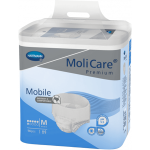 Hartmann MoliCare Mobile 6 gouttes Medium 3 paquets de 14 protections