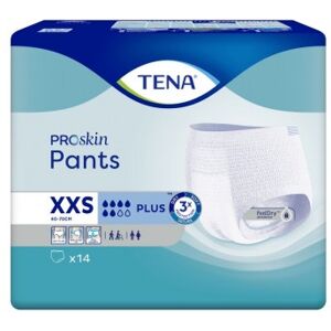 Tena Pants Plus XXS - 8 paquets de 14 protections - Publicité