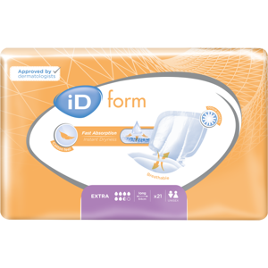 Ontex ID ID Expert Form Extra - Long - 8 paquets de 21 protections