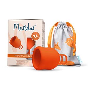 Merula Cup XL fox (orange) La coupe menstruelle pour les journées intenses - Publicité