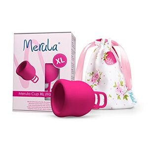 Merula Cup XL strawberry (rose) La coupe menstruelle pour les journées intenses - Publicité