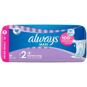 Always Serviette hygiénique maxi ProFresh Long - Lot de 5 - Publicité