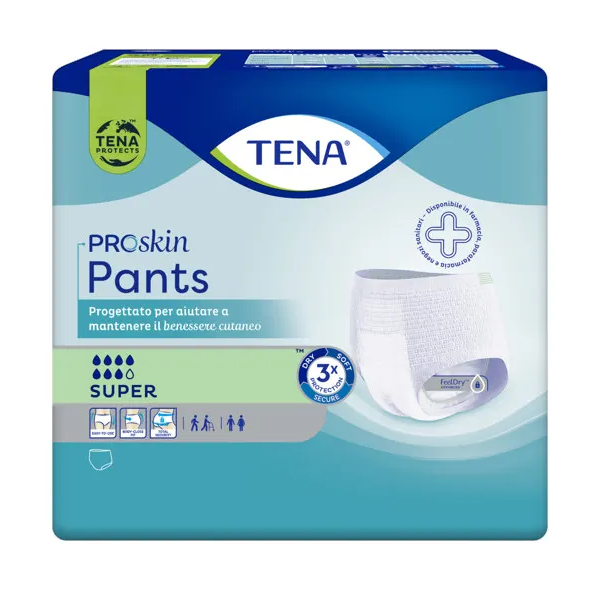 tena pants super pannoloni mutandine assorbenti taglia m 10 pezzi