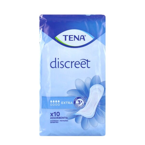 tena lady discreet extra 10 assorbenti