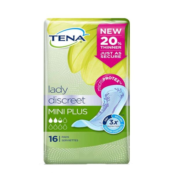 tena lady discreet ultra normal 16 assorbenti