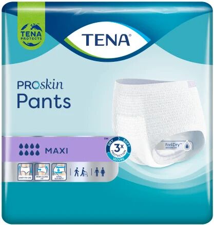 Tena Mutandina elastica assorbente e traspirante  Pants Maxi