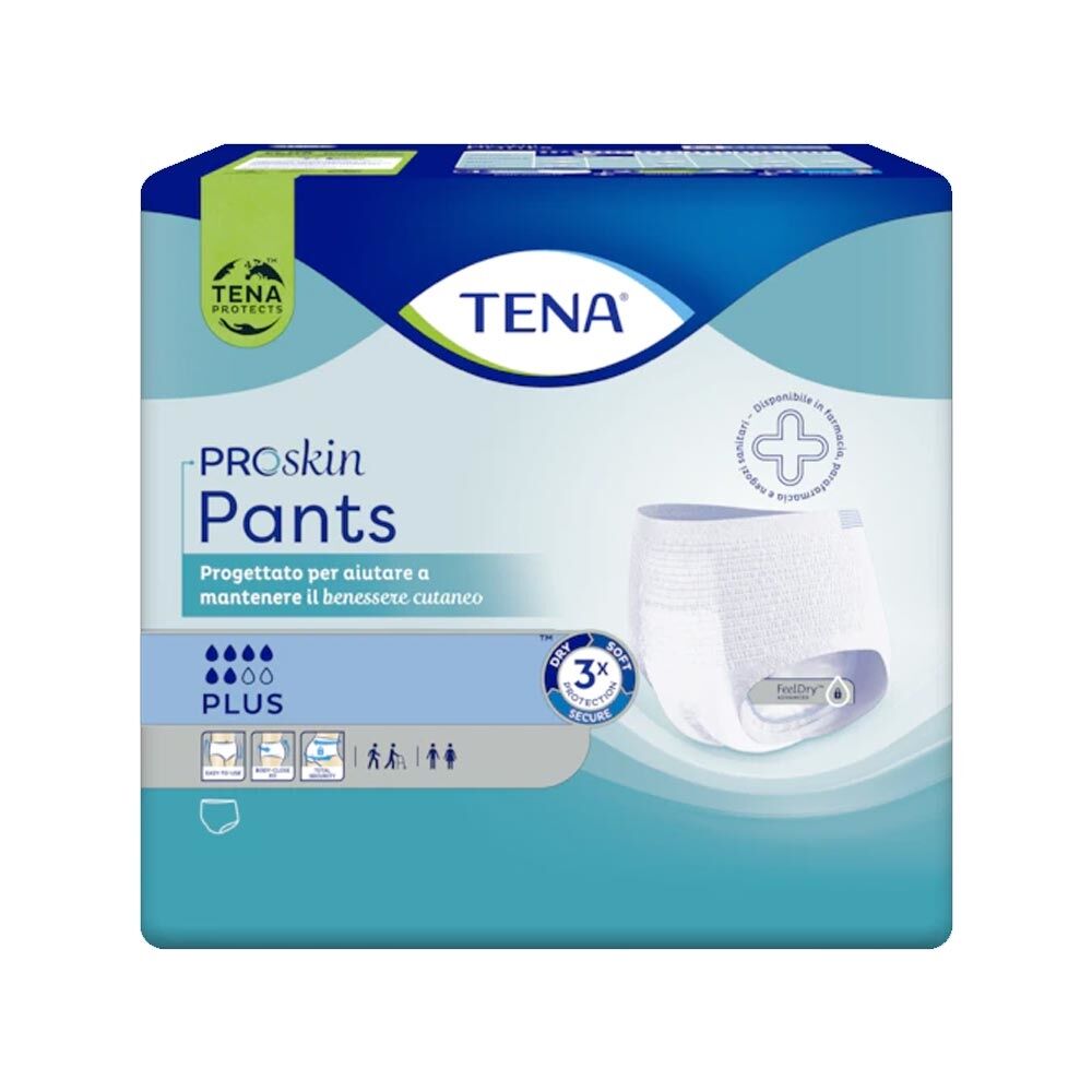 Tena ProSkin - Pants Plus Mutandine Assorbenti Incontinenza Taglia L, 8pezzi