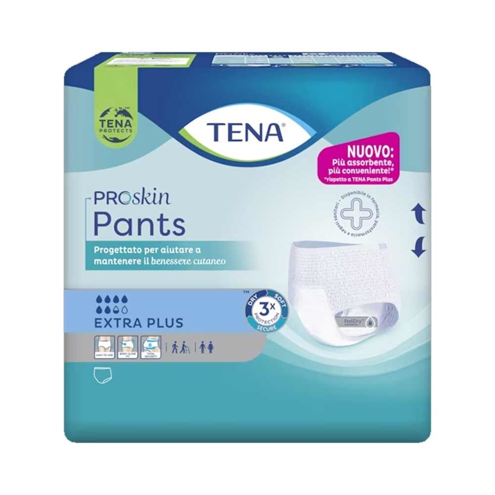 Tena ProSkin Pants Extra Plus Pannolone per Incontinenza Large, 10 Pezzi