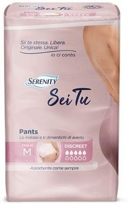 Serenity Pants Pannolone A Mutandina Advance Discreet Taglia M 12 Pezzi