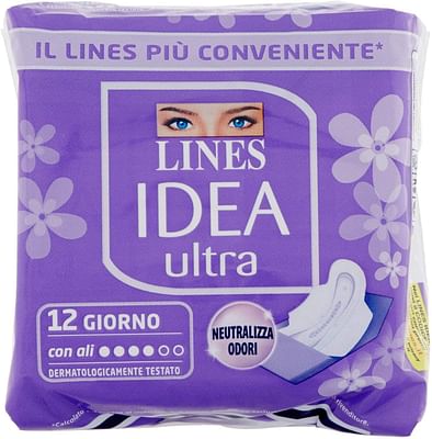 Fater Spa Idea Ultra Assorbente Giorno Con Ali 12 Pezzi