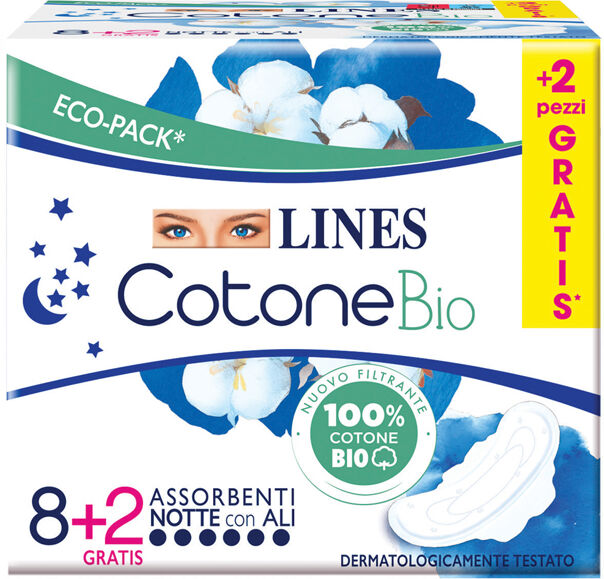 Fater Spa Lines Cotone Bio Ultra Ntt 10p