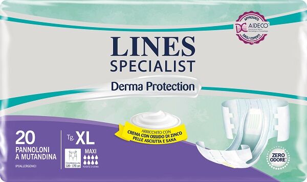 Fater Spa Lines Sp Derm Pann.Mx Xl 20pz