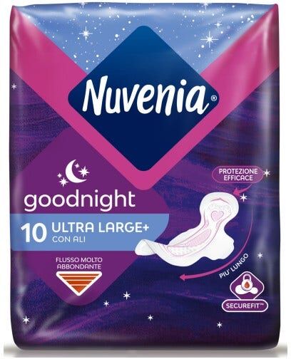 Nuvenia Ultra Notte Ali 10 Pezzi