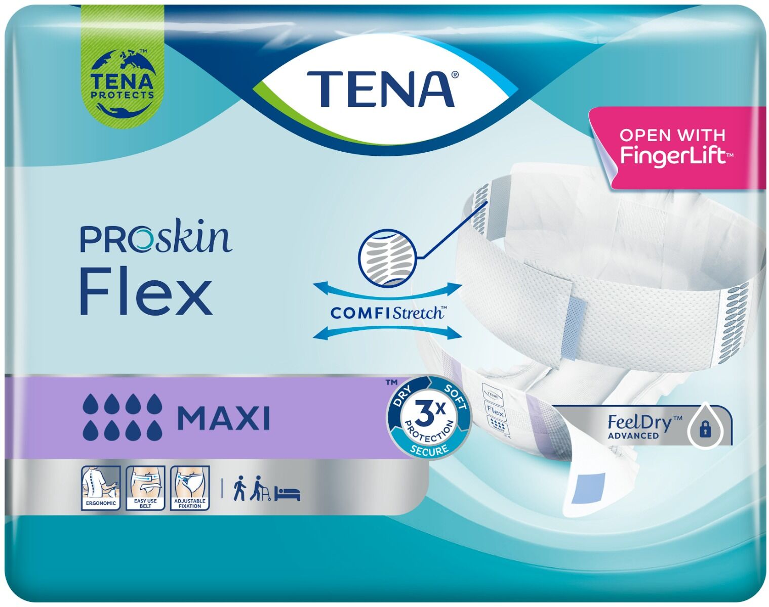 Tena Flex Maxi Xl 21 Pezzi