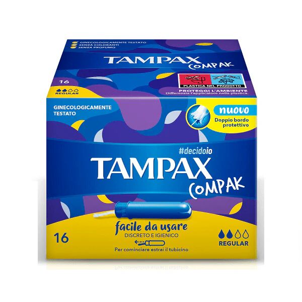 TAMPAX Compak Regular 16 Pezzi