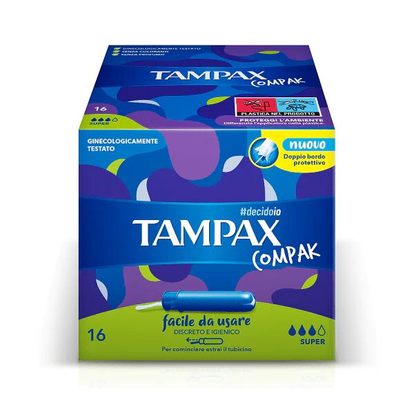 TAMPAX Compak Super 16 Pezzi