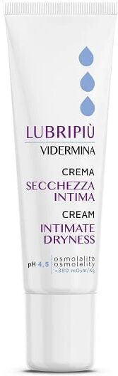 VIDERMINA Lubripiù Crema Secchezza Intima Ph 4,5 30 Ml