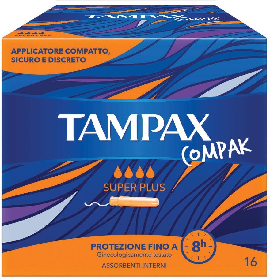 Fater Femcare Tampax Compak Sup Plus 16pz 0791