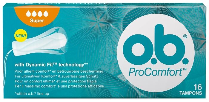 Johnson & johnson spa O.B. ProComf Super 16 Assorbenti