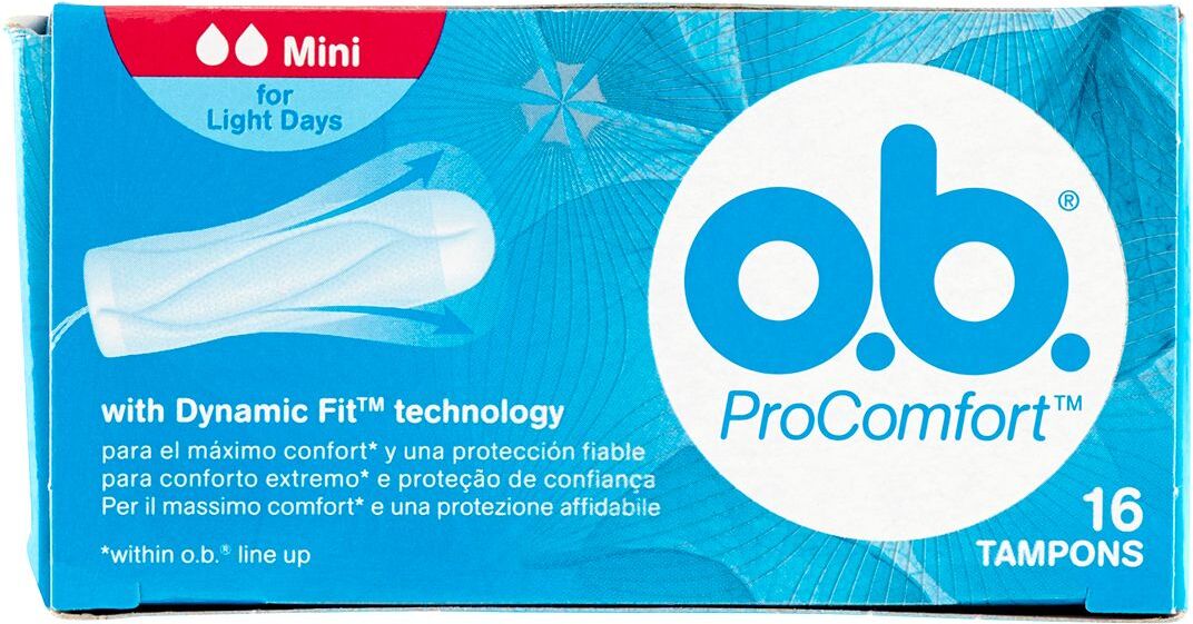 Ob Mini Pro Comfort Assorbenti 16 Pezzi