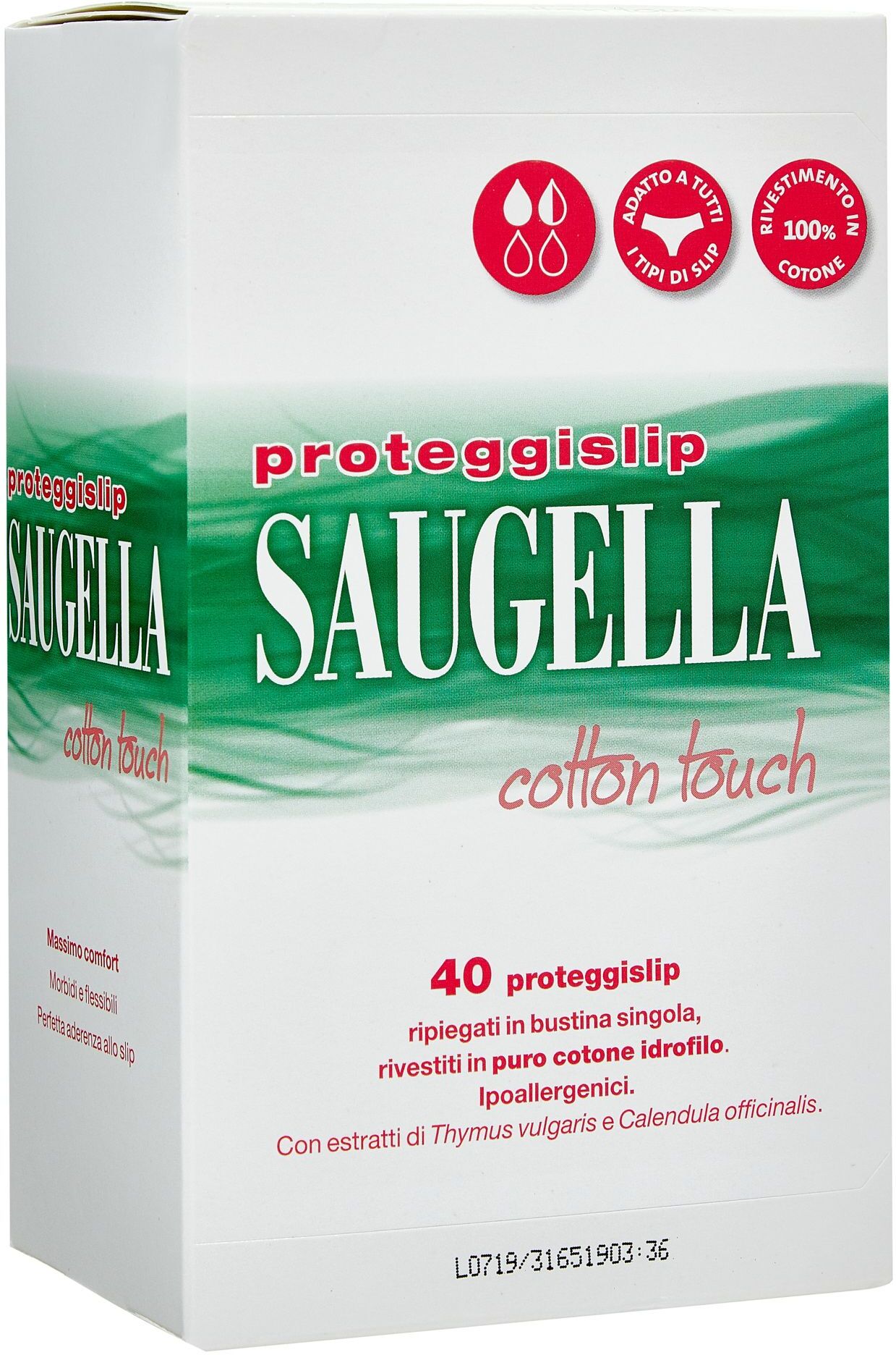 Saugella Proteggislip 40 Pezzi