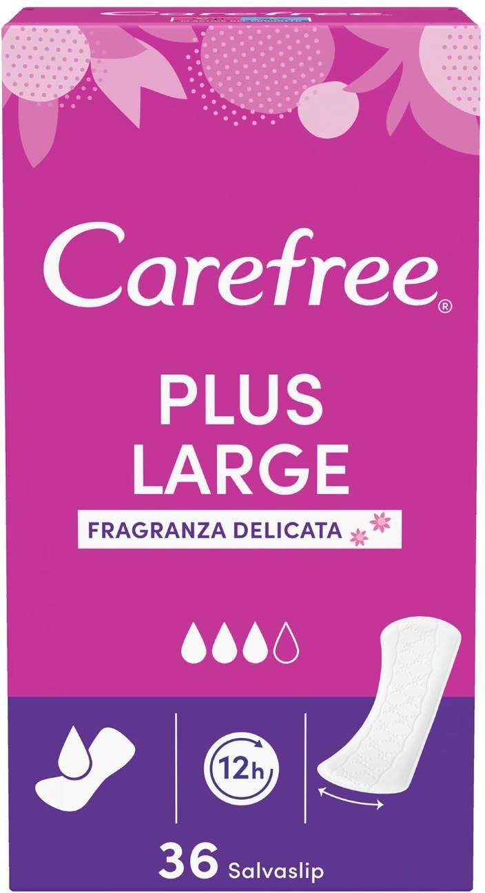 Carefree Salvaslip Plus Large 36 Pezzi